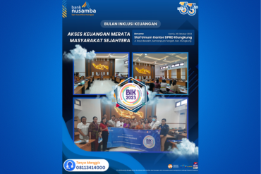 Inklusi Keuangan Bersama Staf Umum Kantor DPRD Klungkung